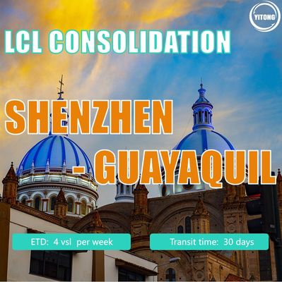 LCL shipping from shenzhen to  Guayaquil, Ecuador